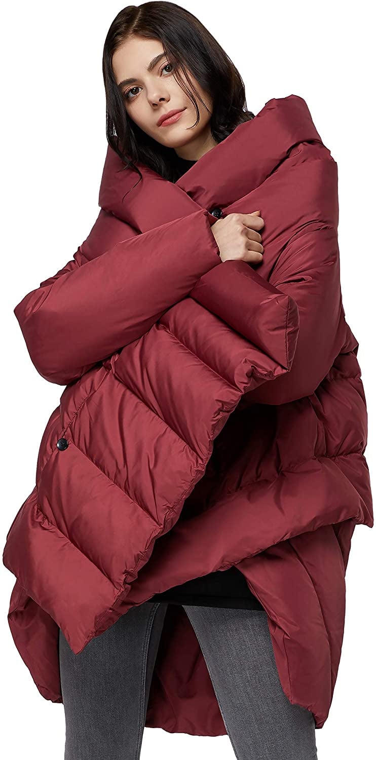For a Snuggly Feel: Orolay Puffer Cloak-Type Jacket