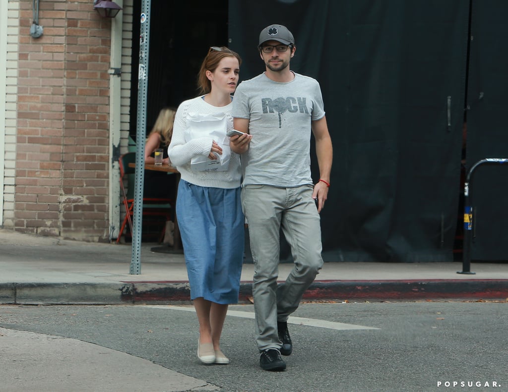 Emma Watson With New Boyfriend Roberto Aguire