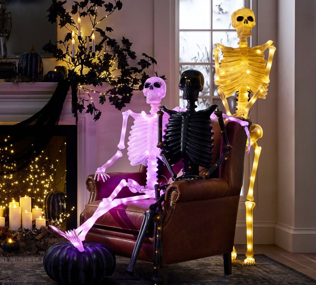 Best Halloween Light-Up Skeleton From Pottery Barn