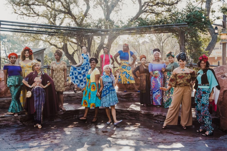 Women Dress Up As Disney Princesses In African Prints Popsugar Smart Living 