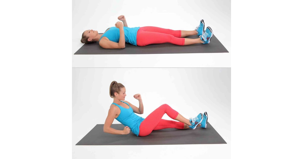 LyingDown Workout Best Beginner Workouts POPSUGAR Fitness Photo 5
