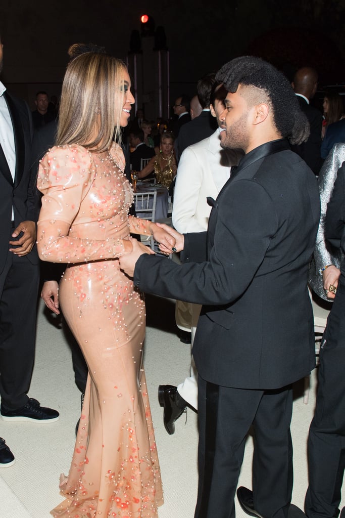 Pictured: Beyonce Knowles and The Weeknd