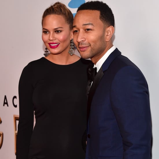 Chrissy Teigen and John Legend at NAACP Image Awards 2016