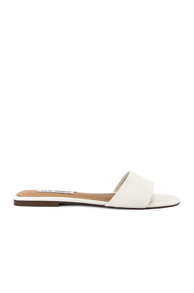 Steve Madden Bev Slide in White