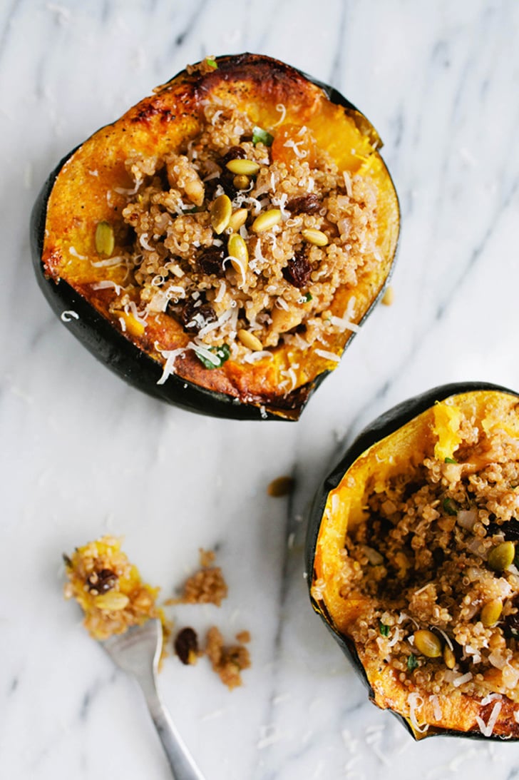 Quinoa-Stuffed Acorn Squash | Vegetarian Main Dishes For Thanksgiving ...