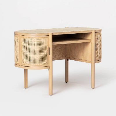 Threshold Designed With Studio McGee Portola Hills Caned Desk