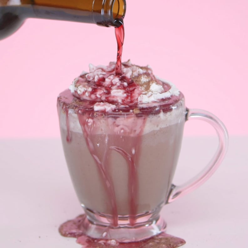 Spike your hot chocolate with red wine.