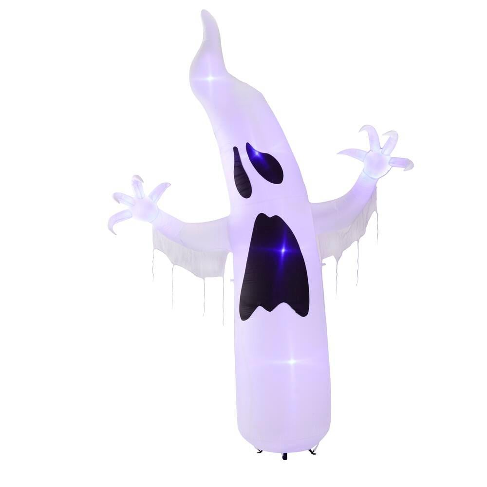Short Circuit Ghost Halloween Inflatable With Lightshow  The Best
