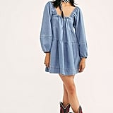 Sweet Surrender Denim Mini Dress 