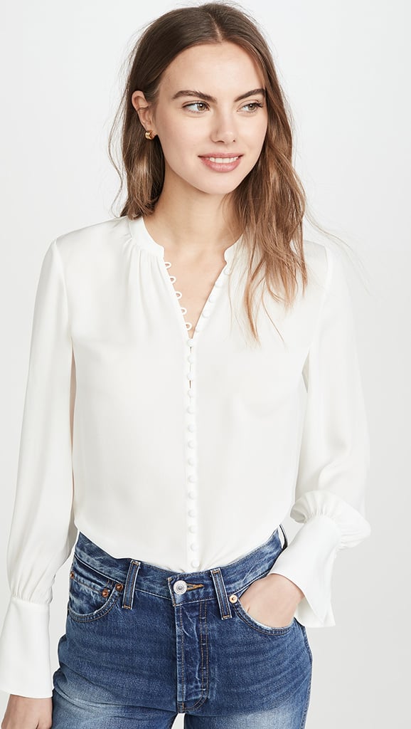 Joie Tariana Blouse | The Best White Blouses For Women in 2020 ...