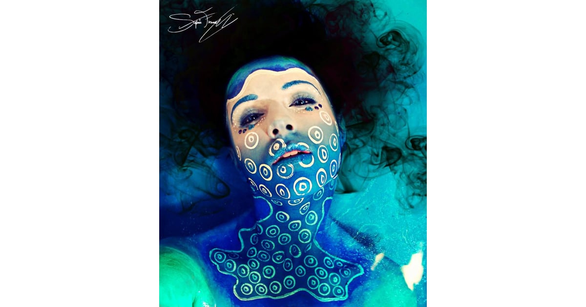 Neon Halloween Makeup Ideas POPSUGAR Beauty Photo 10