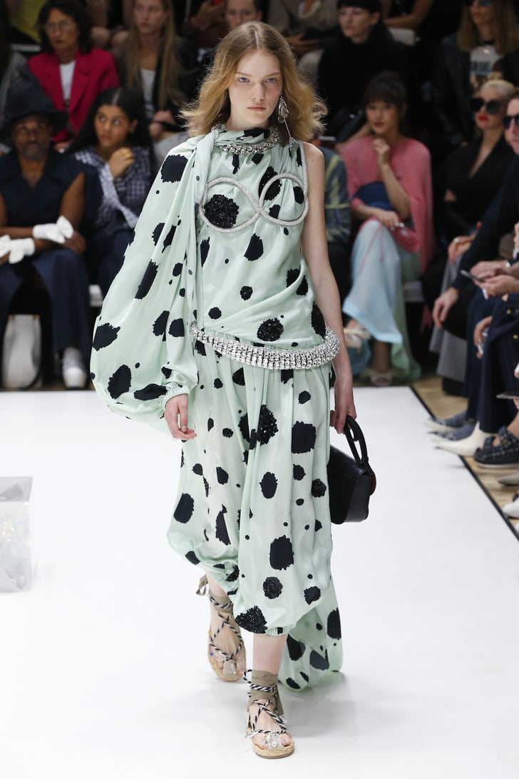A Printed Dress From the JW Anderson Runway at London Fashion Week ...