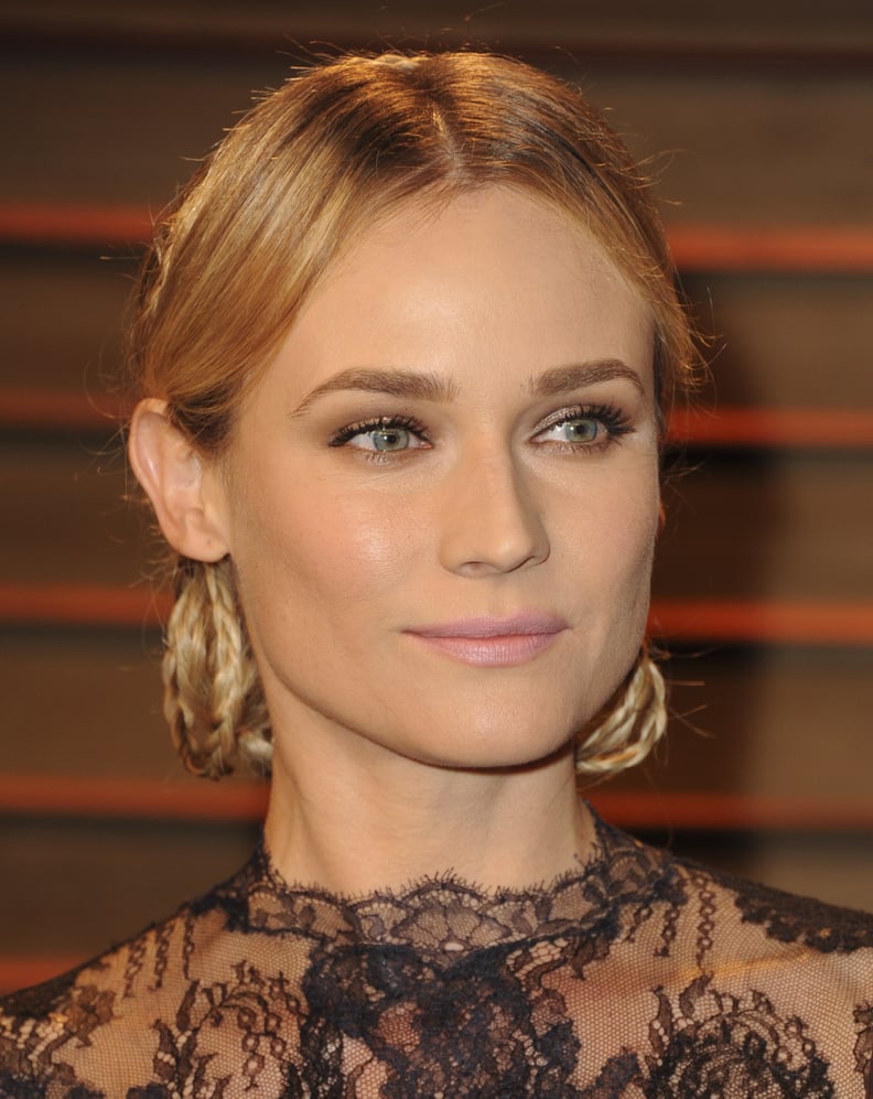 Diane Kruger Hair At The Vanity Fair Oscars Party 2014 Popsugar Beauty 