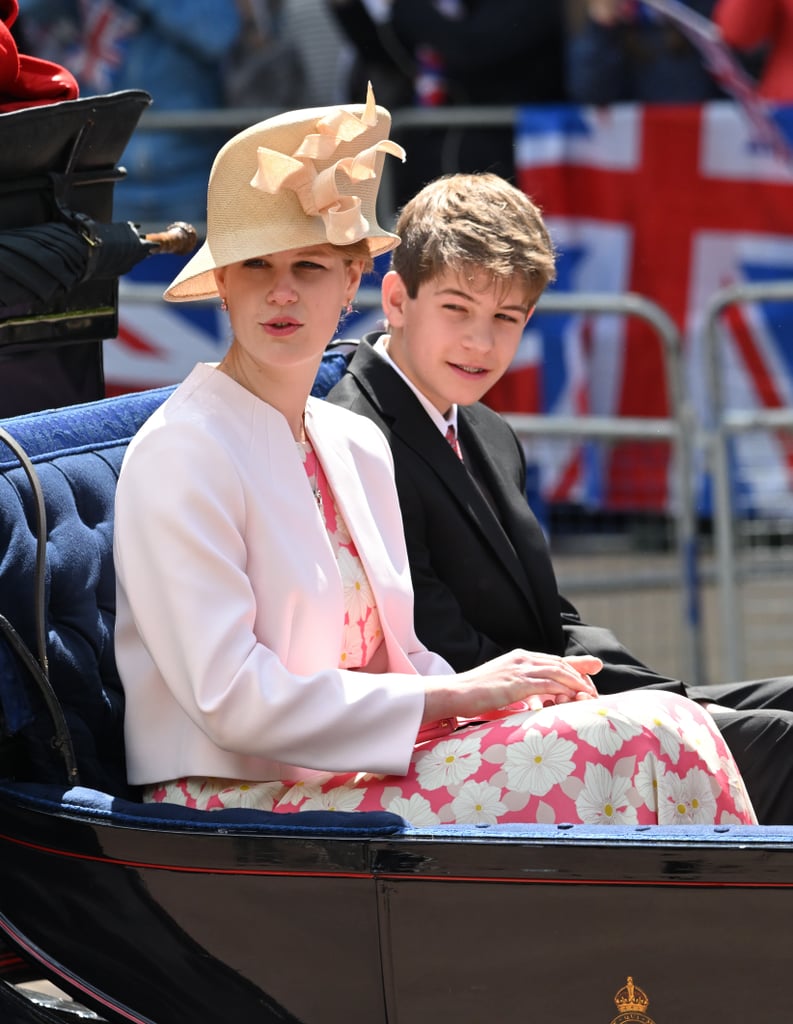 Pictured: Lady Louise Windsor and James Viscount Severn.
