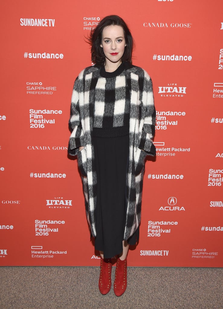 Jena Malone's Baby Bump at Sundance Film Festival 2016
