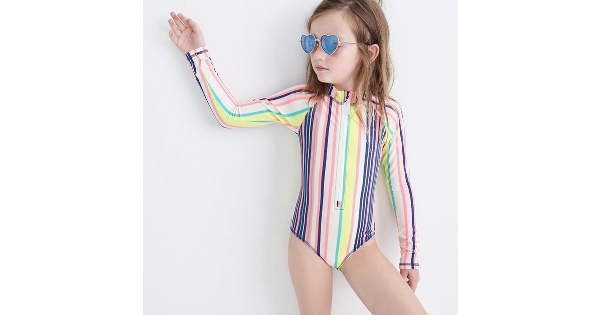 j crew long sleeve swimsuit