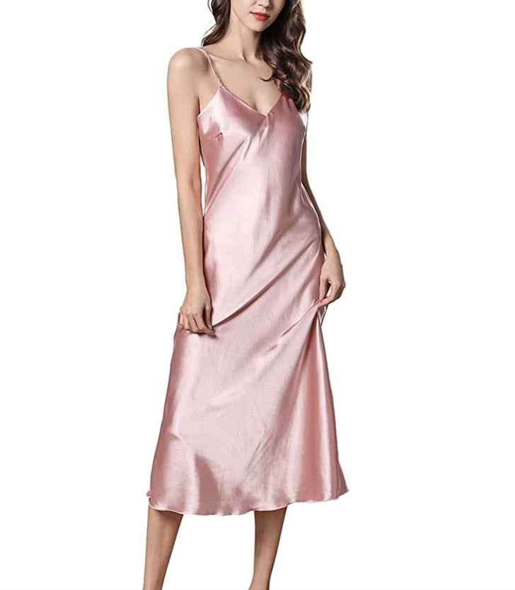 Satin Spaghetti Strap Slip Dress Euphoria Halloween Costumes