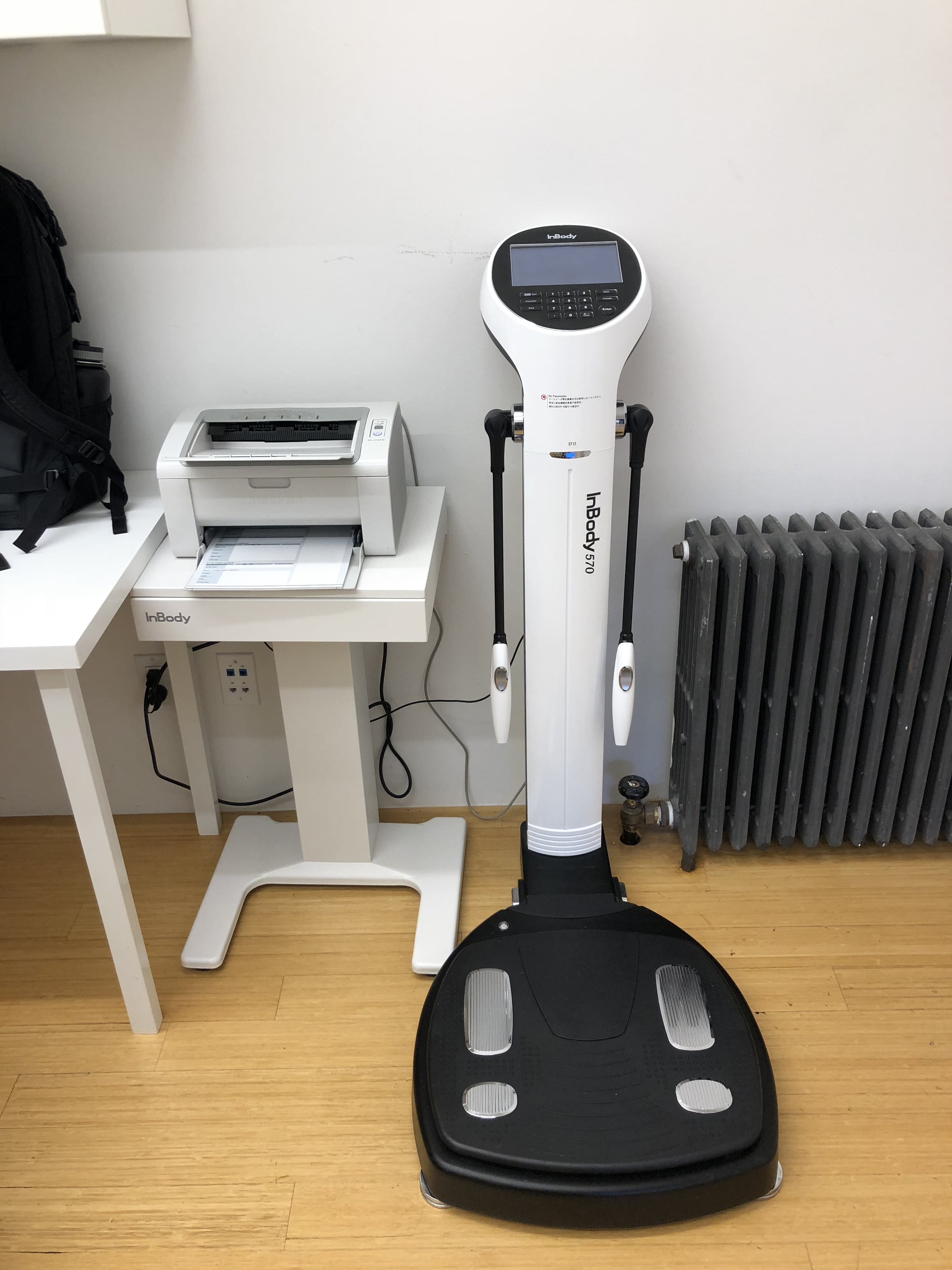 The InBody Test weighs body fat percentage and more