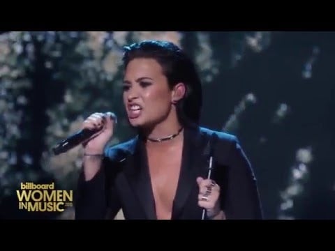 "Stone Cold" at the Billboard's Women in Music Awards in 2015