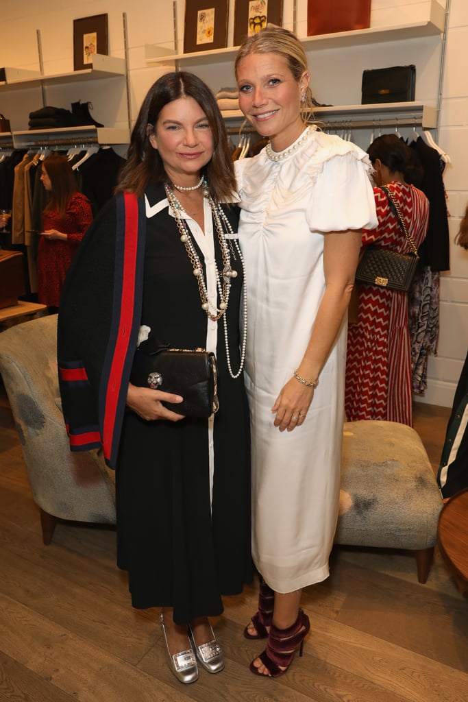 Pictured: Natalie Massenet and Gwyneth Paltrow