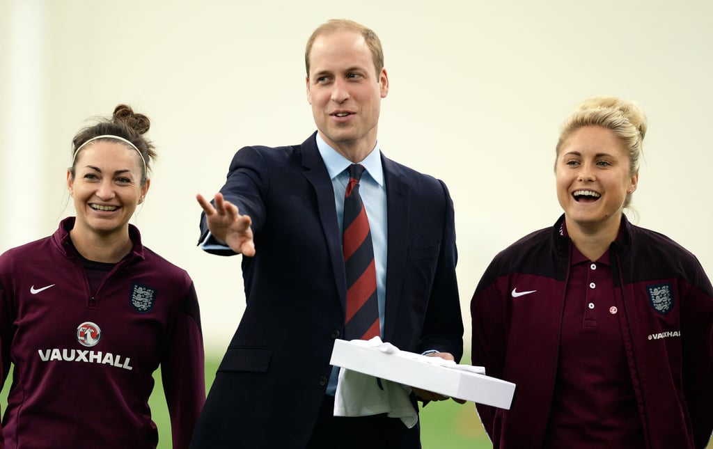Prince William Says Princess Charlotte Doesn't Sleep