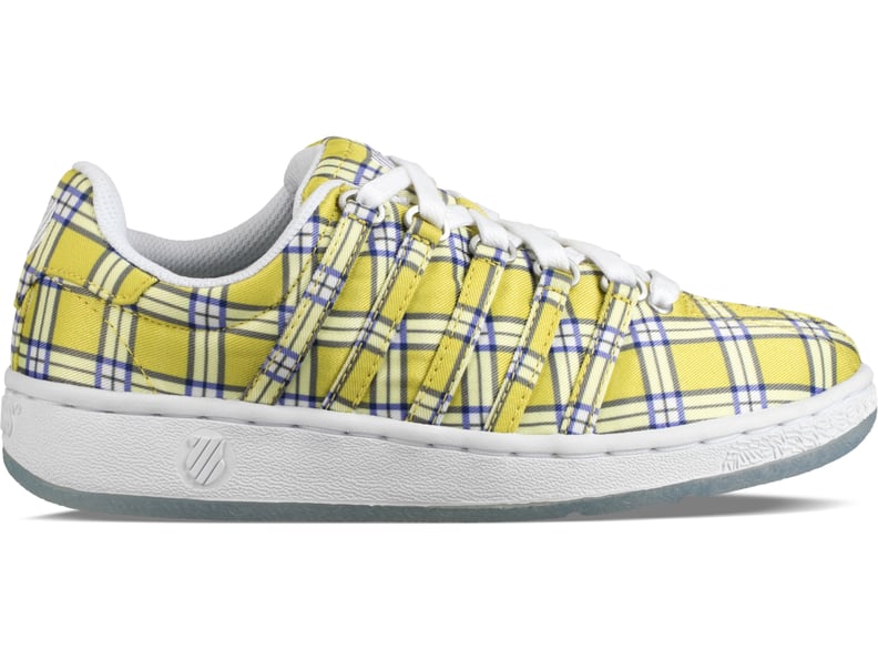 Buy the Yellow Plaid Sneakers Here