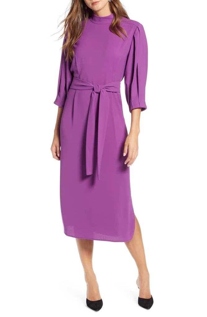 Halogen Tie Waist Dress