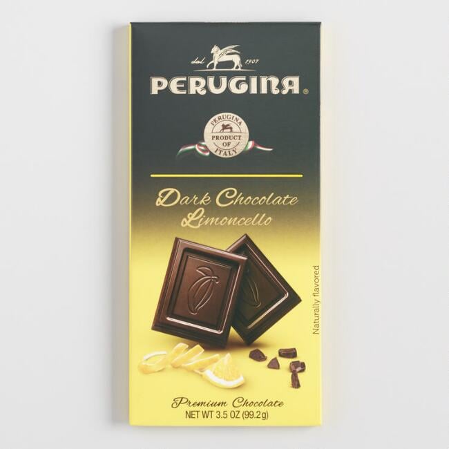This Italian candy bar features its famous limoncello flavor infused in rich, dark chocolate.
Shop it: Perugina Dark Chocolate Limoncello Bar, Set of 2 ($6)
