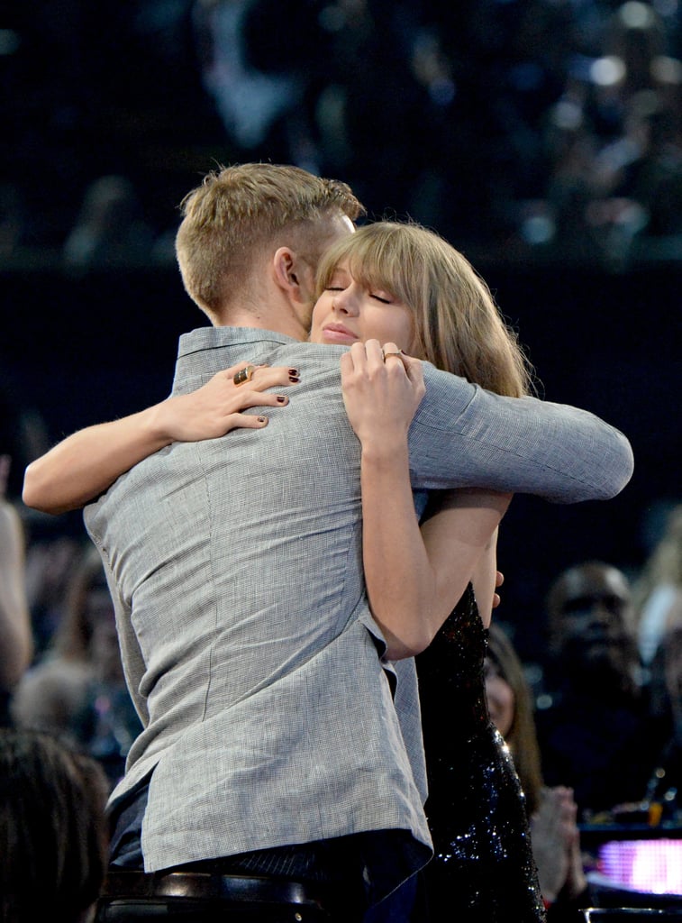 Taylor Swift and Calvin Harris at iHeartRadio Awards 2016