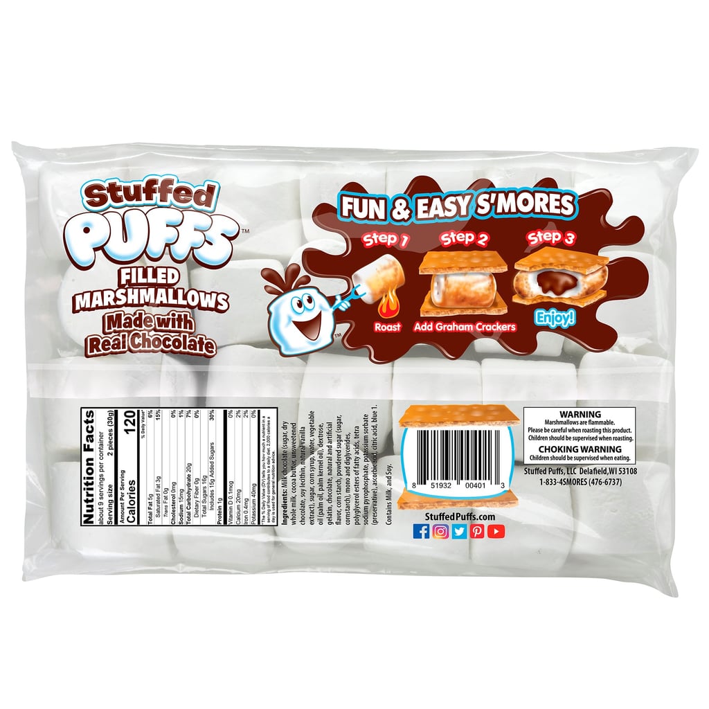 Stuffed Puffs ChocolateFilled Marshmallows POPSUGAR Food