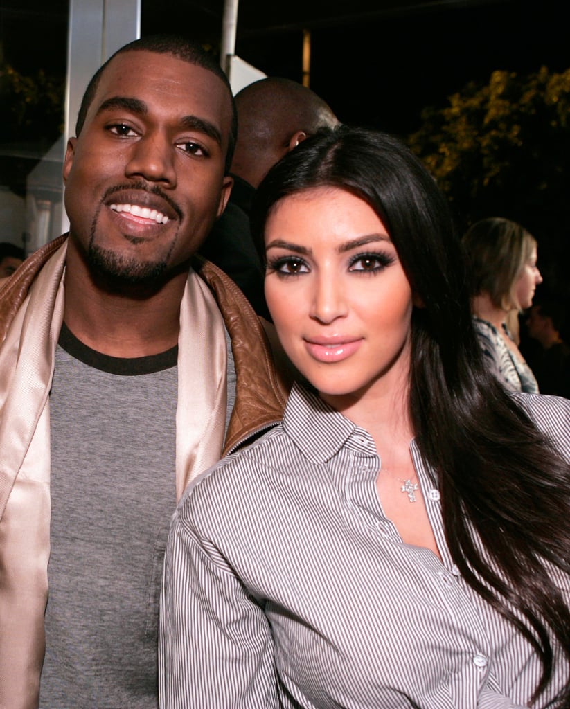 Talk about foreshadowing: Kim met up with her then-buddy Kanye West at the opening of Intermix's LA store in September 2007.