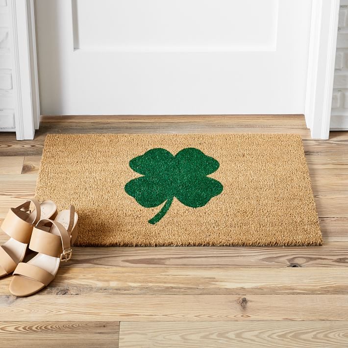 Shamrock Nickel Designs Doormat