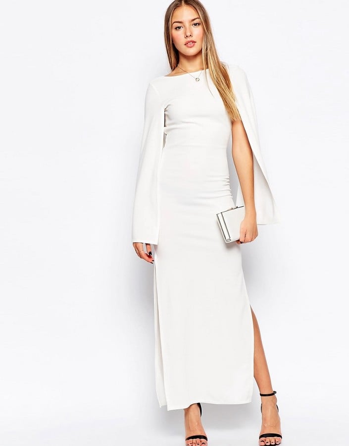 Club L Maxi Dress With Long Fluted Sleeves ($90)