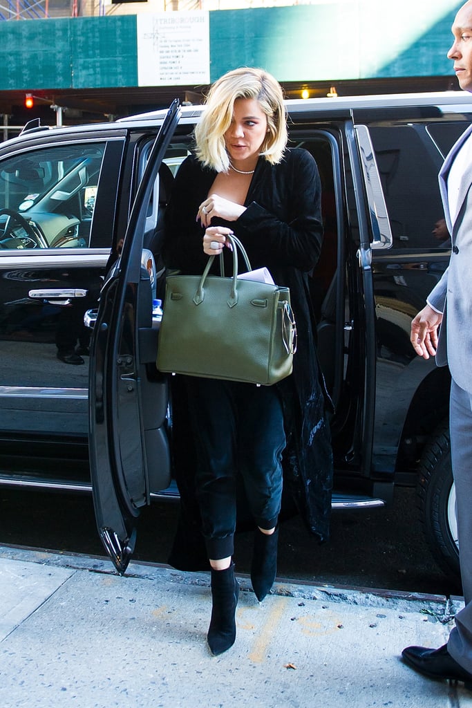 Khloé Was Seen in NYC in October Wearing the Rings