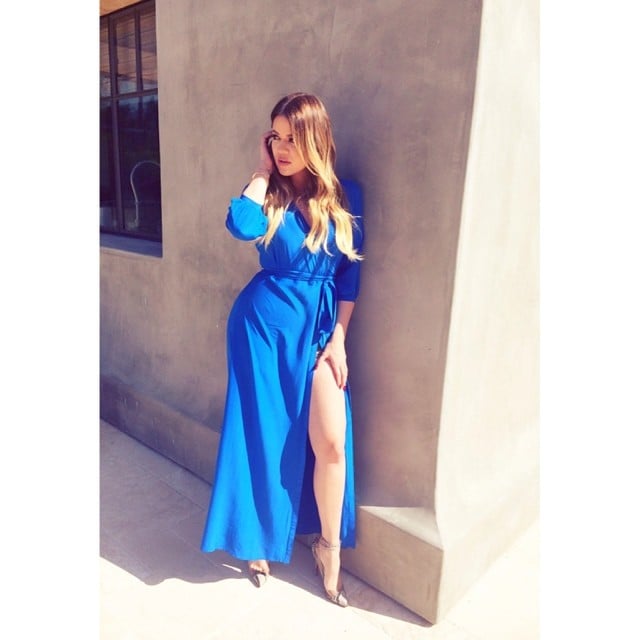 Khloé Kardashian showed some leg.
Source: Instagram user khloekardashian
