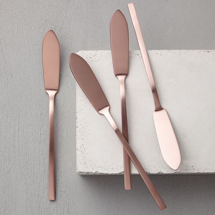 Rose Gold Cheese Spreaders