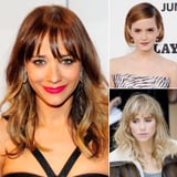 Trendy Bangs Face Shapes Hair
