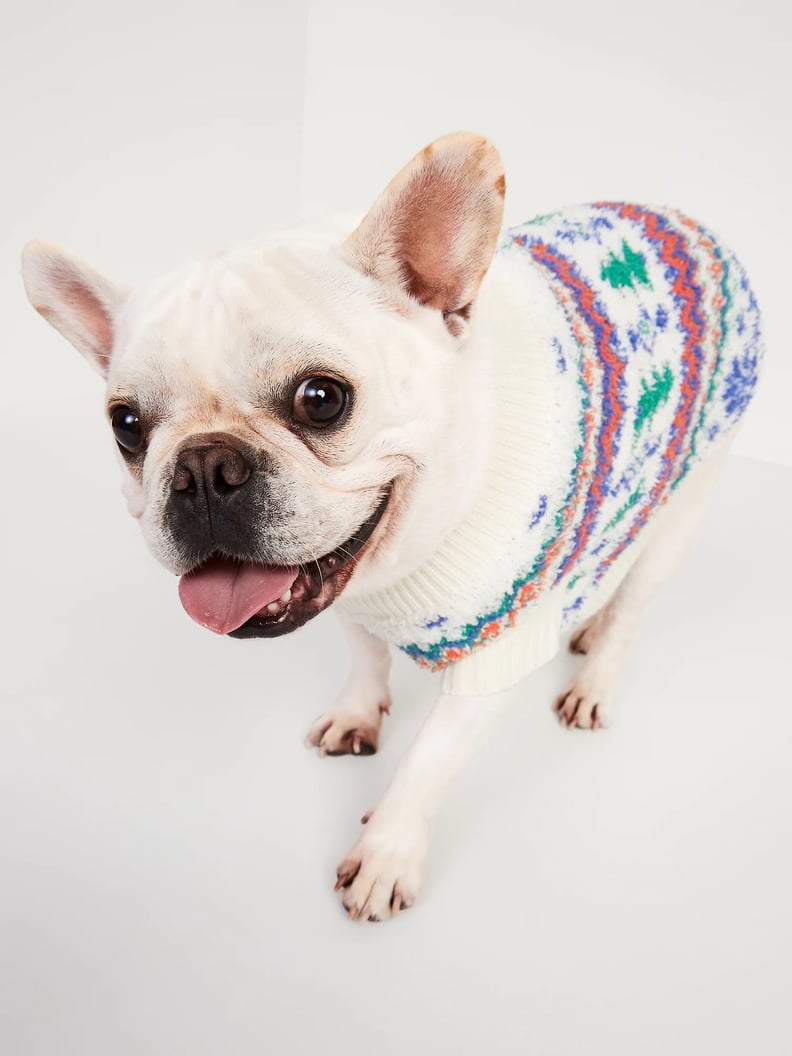 Old Navy Cozy-Knit Patterned Sweater in Multi Fair Isle