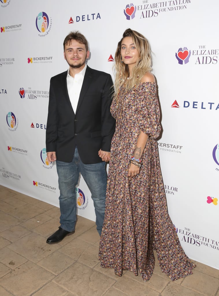 Paris and Prince Jackson Holding Hands on the Red Carpet