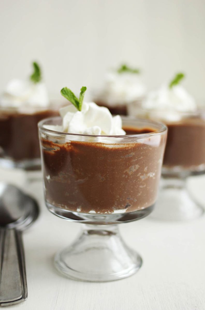 Slow-Cooker Triple-Chocolate Custard