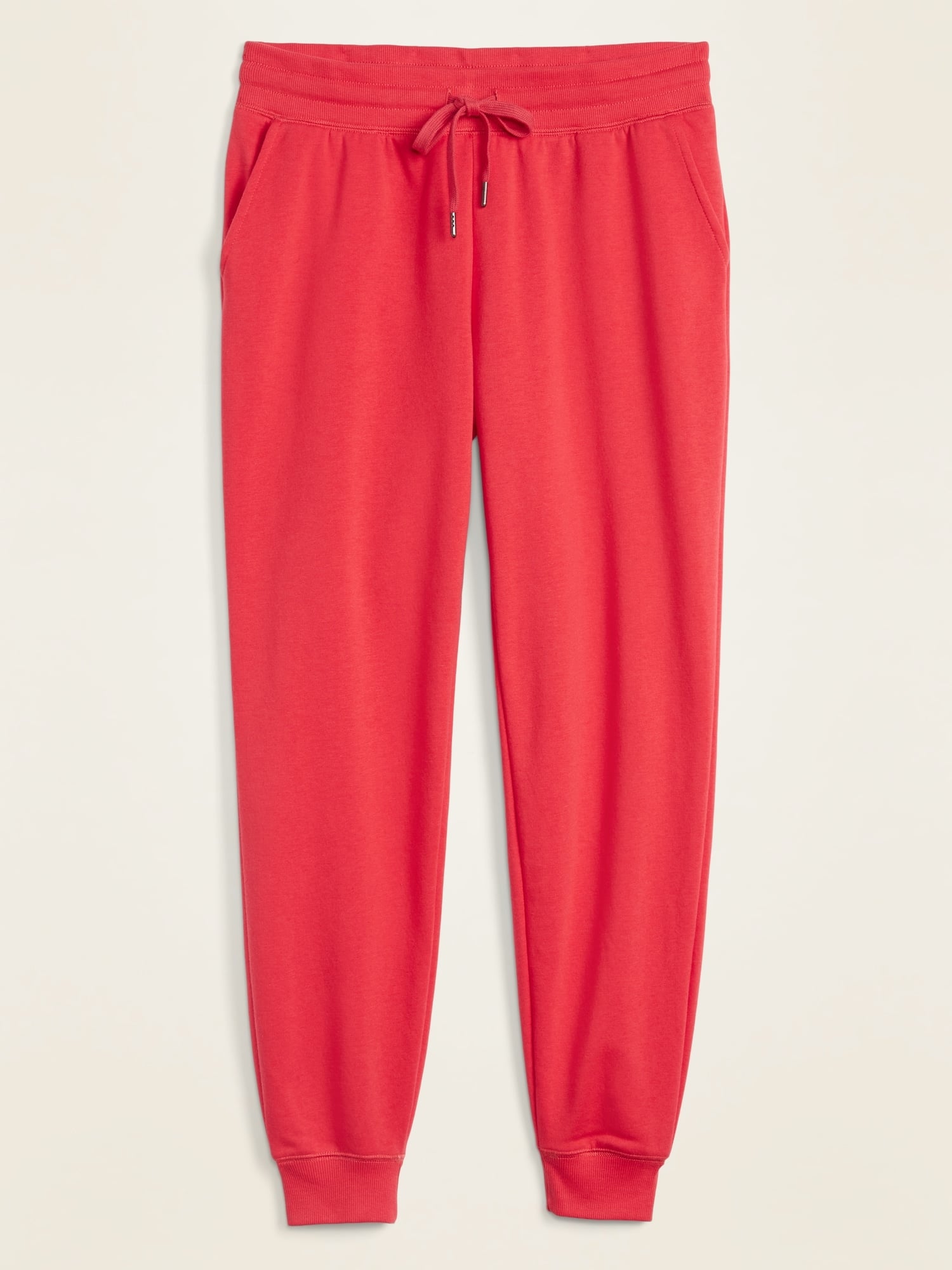 old navy red sweatpants