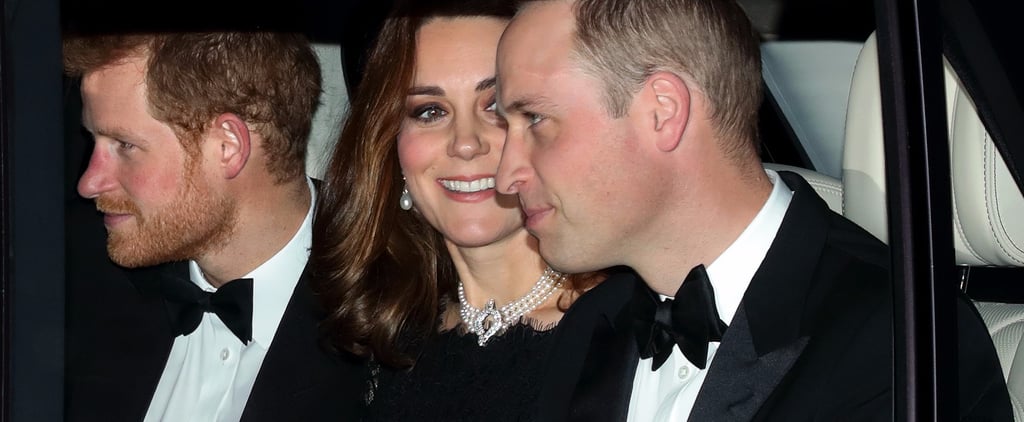 Kate Middleton Is Beaming as She Attends the Queen's Wedding Anniversary Dinner