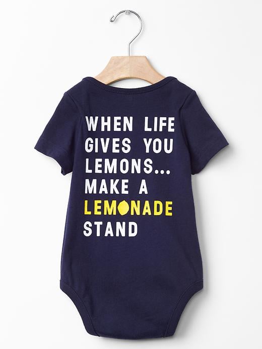 Gap x Alex's Lemonade Stand Onesie