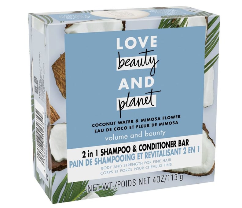 For Hair: Love Beauty and Planet Coconut Water Shampoo + Conditioner Bar