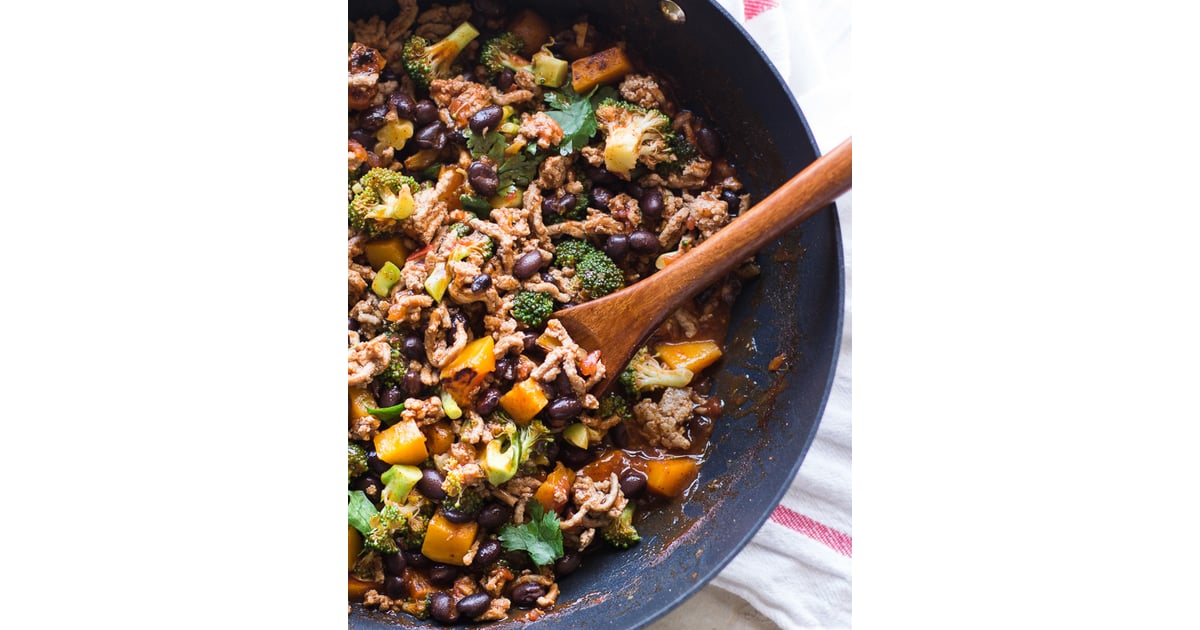 Turkey Enchilada StirFry Latin Recipes For Fall POPSUGAR Latina