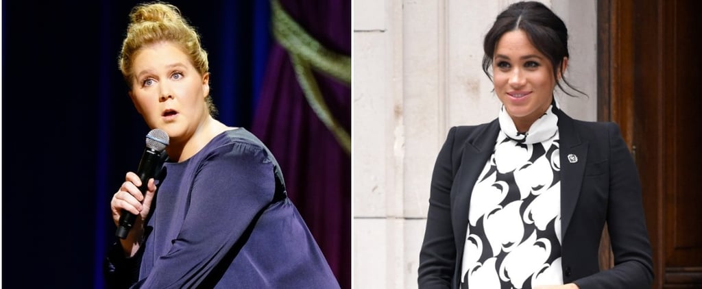 Amy Schumer Jokes About Being Pregnant With Meghan Markle