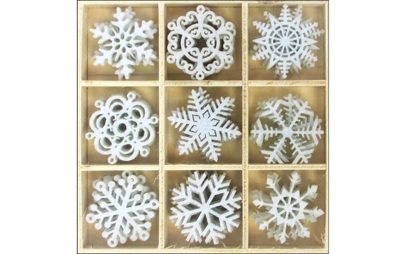 SPC Felt Ornament Snowflakes