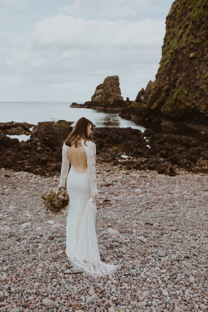 Elopement Shoot at Dunnottar Castle in Scotland