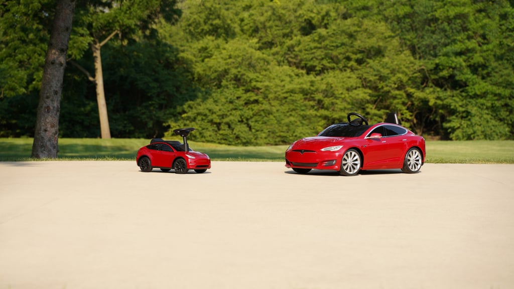 Radio Flyer and Tesla's My First Model Y​ Ride-On For Kids