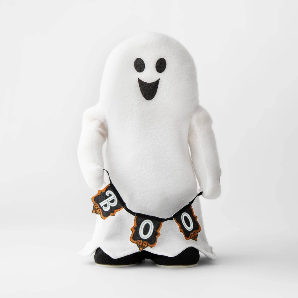 Animated Flossing Ghost Plush Halloween Decor